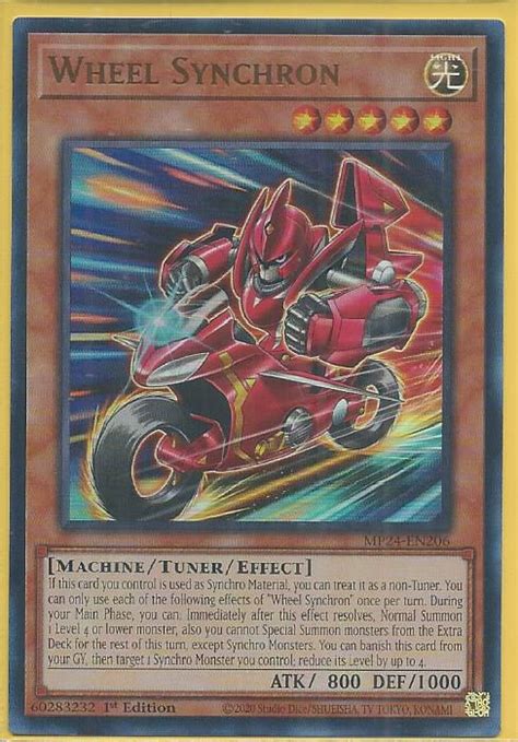 Wheel Synchron Effect, Rarity, and Packs .
